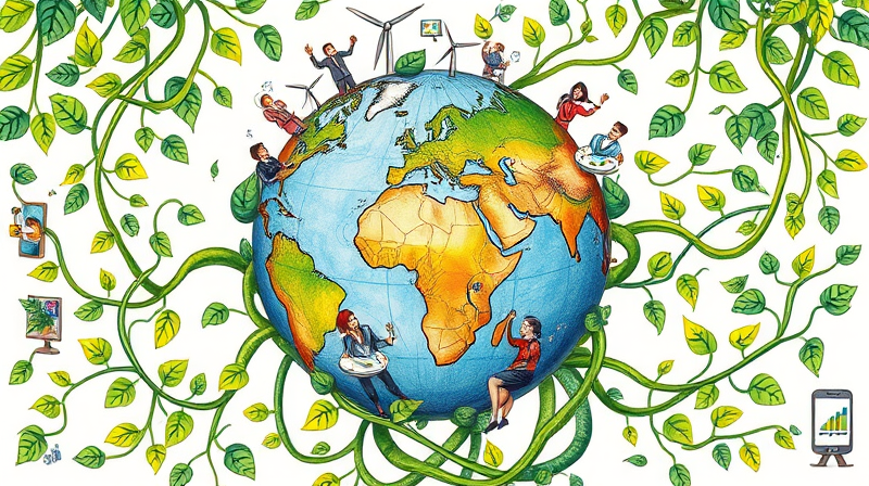 Impacto de la sostenibilidad en la economía global