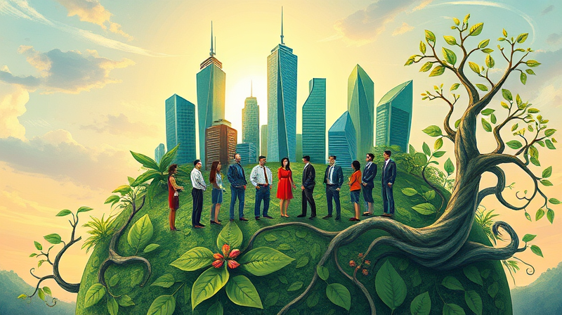 Crecimiento de inversiones sostenibles y ESG